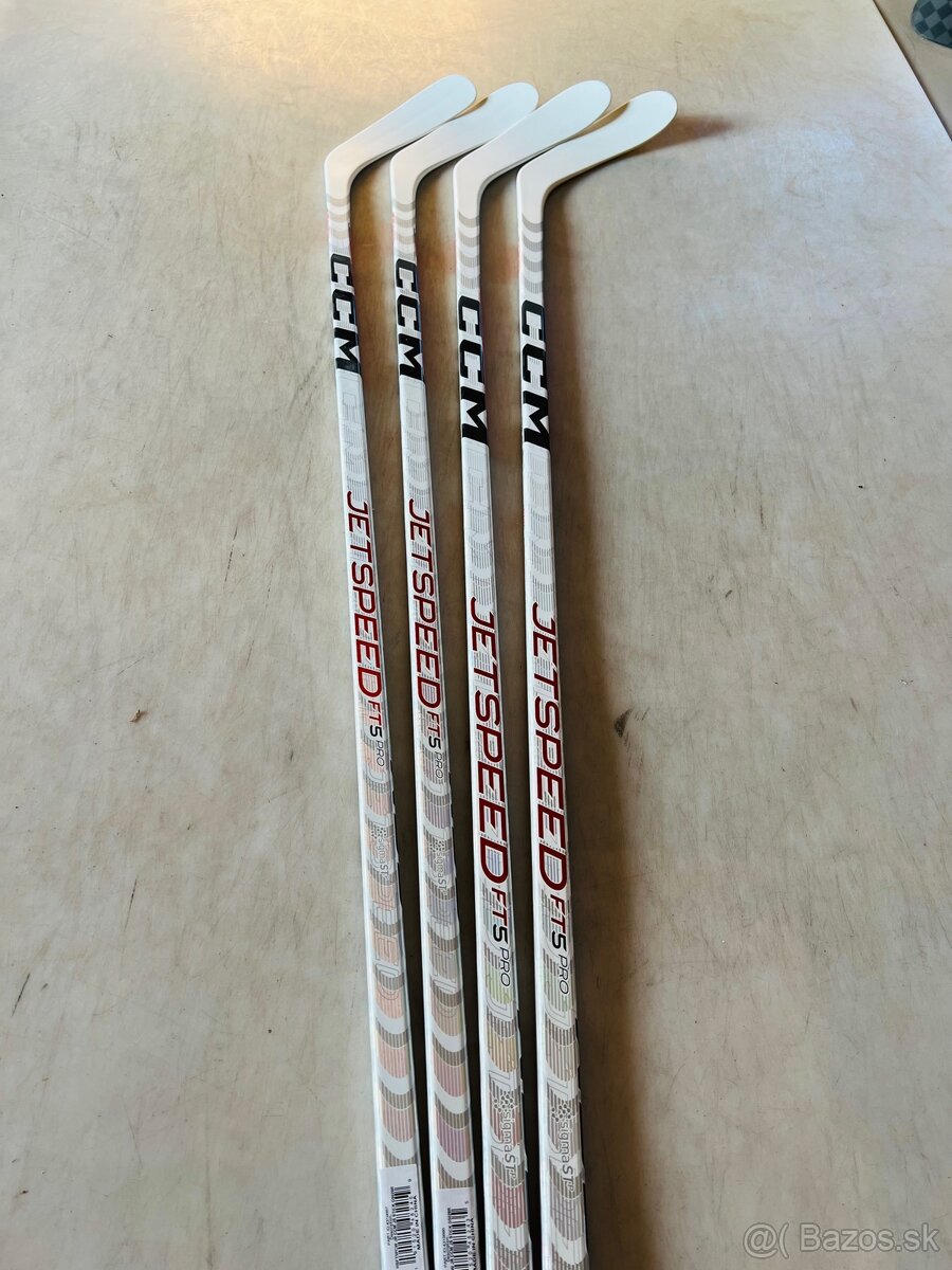 Predám hokejky CCM Jetspeed FT5 PRO JR/INT nové