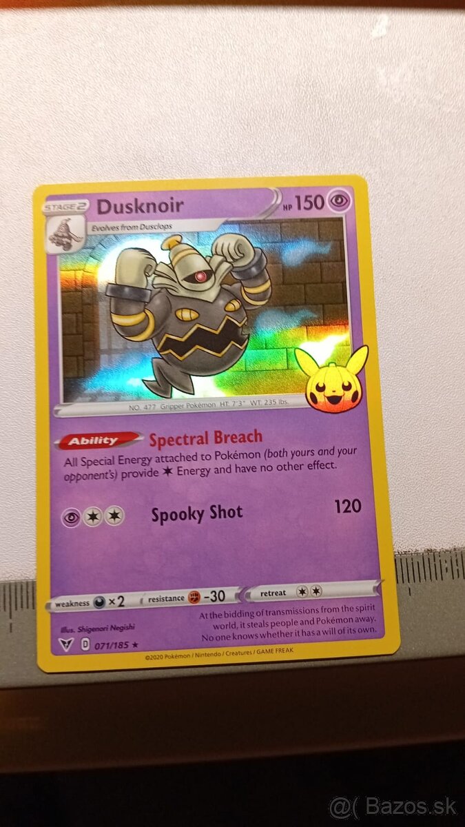 Dusknoir 071/185 Trick or Trade