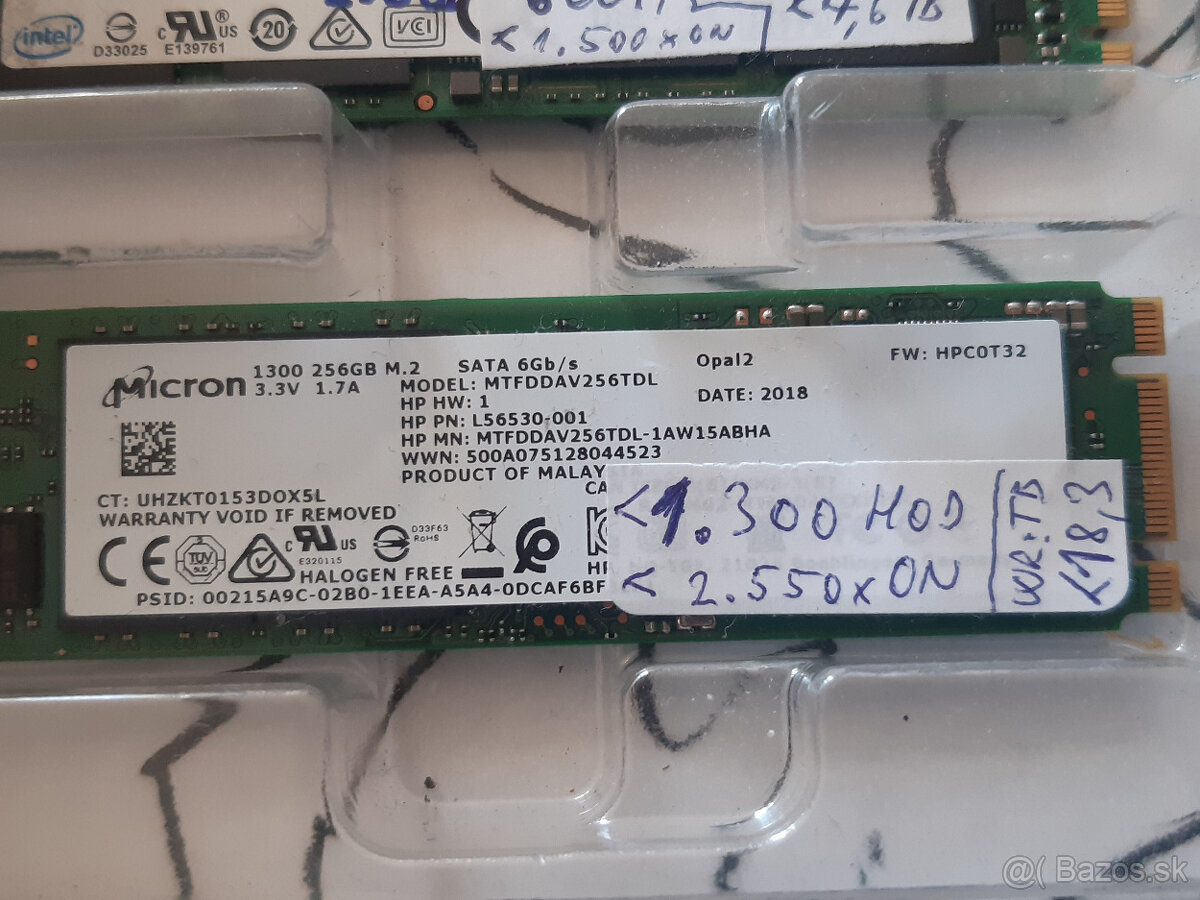 SSD 256GB MICRON 1300 M.2 SATA 2280 80mm