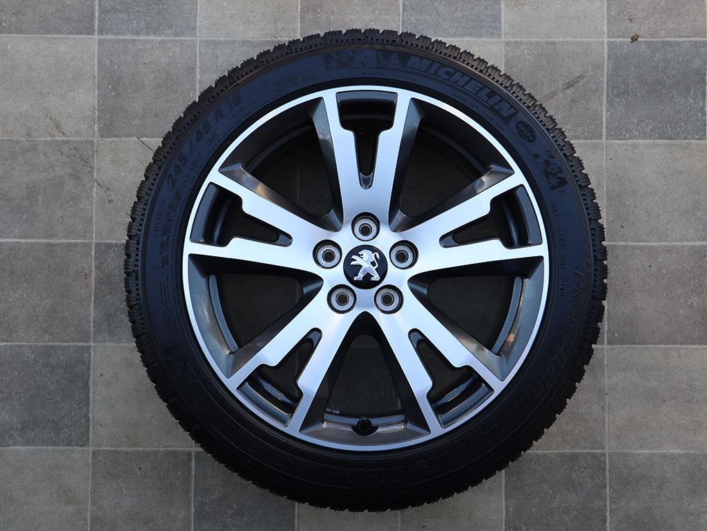 18" Alu kola = 5x108 = PEUGEOT 508 – ZIMNÍ – LEŠTĚNÉ