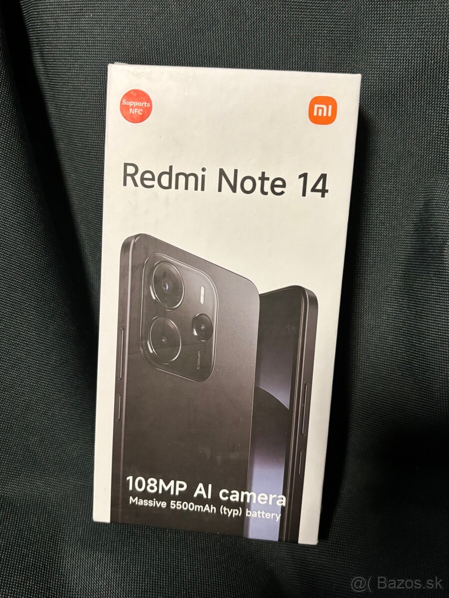 Redmi Note 14 256gb - nerozbaleny