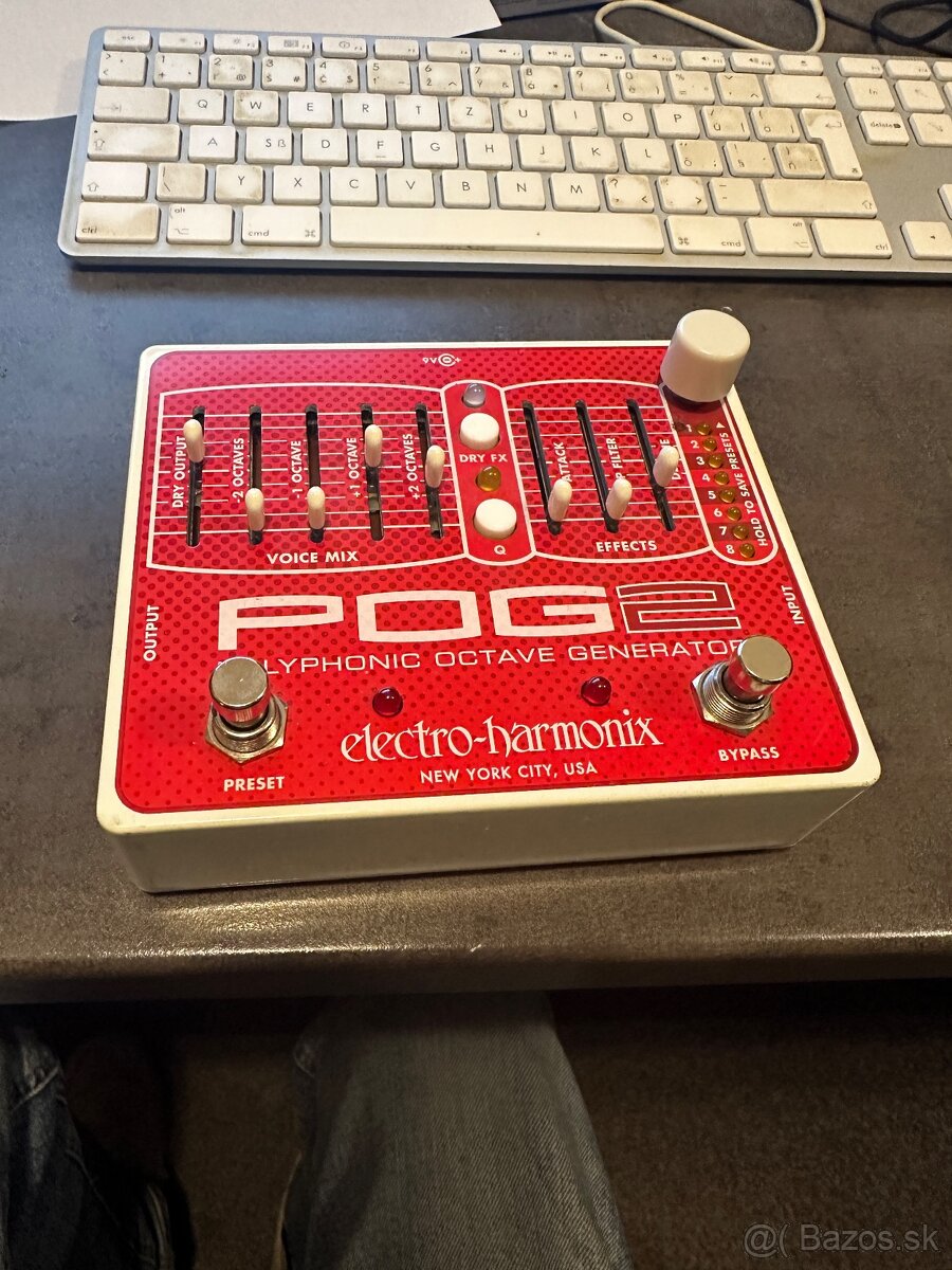 Predám efekt Electro Harmonix POG2