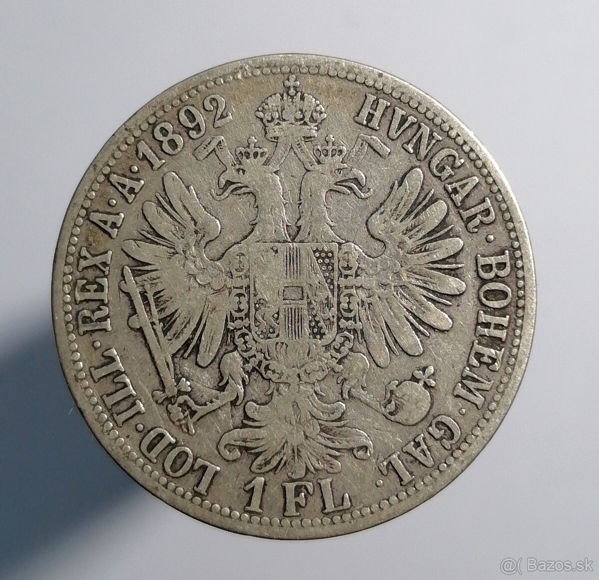 1 zlatník, 1892, Rakúsko - Uhorsko