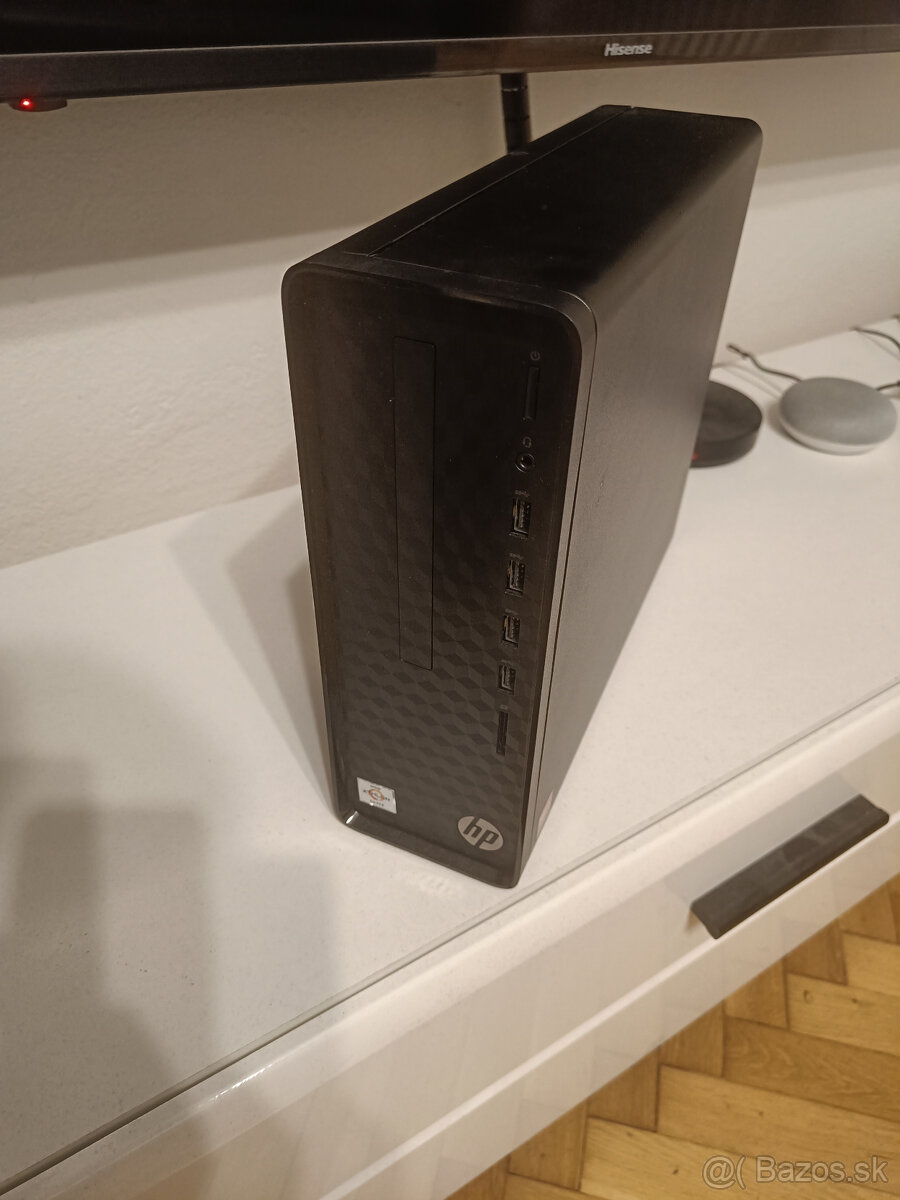 HP Slim S01 (AMD Athlon 3050U, 8GB RAM, 256GB SSD)