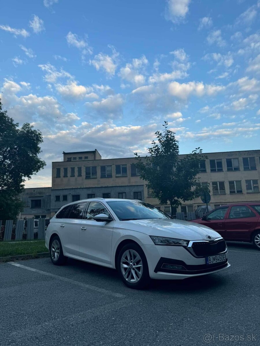 Predám ŠKODA OCTAVIA 4 COMBI 7/2020, DSG 2.0 TDI 110kw