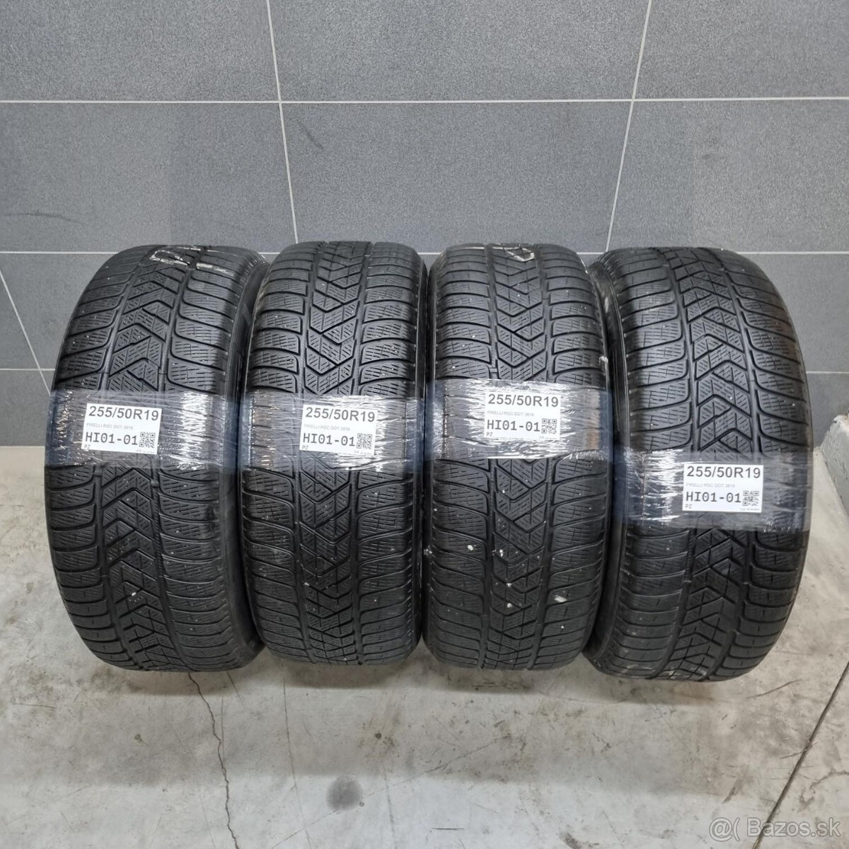 Zimné pneumatiky 255/50 R19 PIRELLI RSC DOT3816