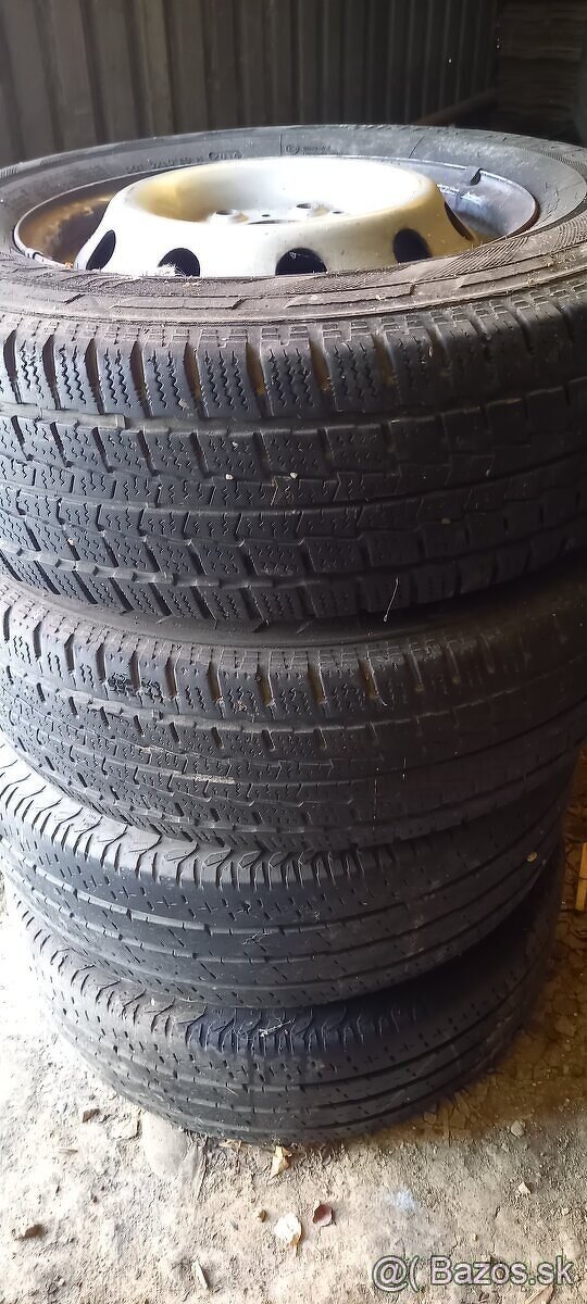 Predám kolesa Ducato,Jumper,Boxer 215/70R15C