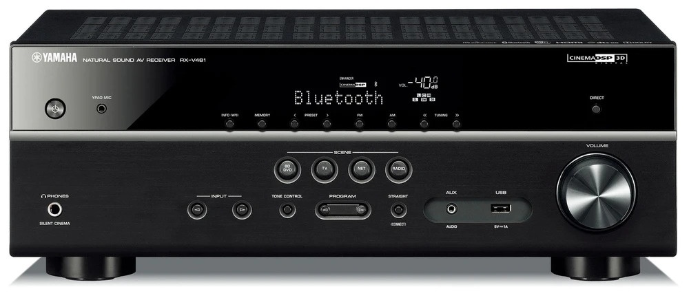 Yamaha RX-V481 AirPlay, Bluetooth ,spotify