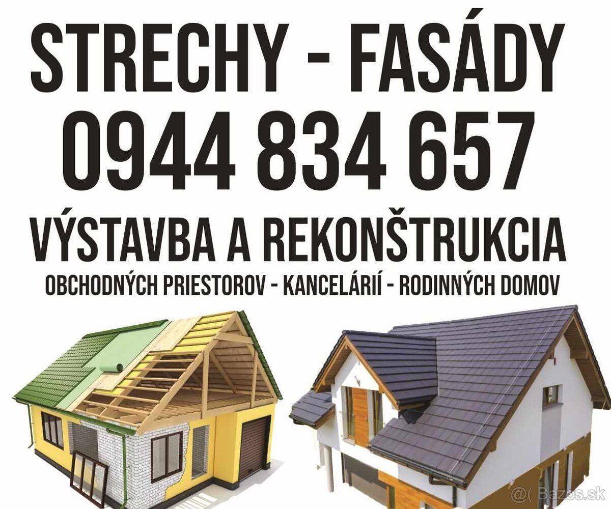 Stavebné práce , Rekonštrukcie , Bytové jadrá ,