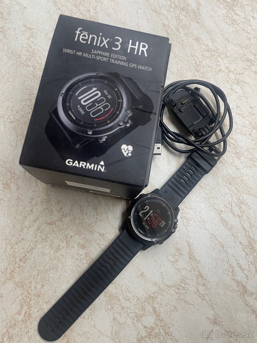 Garmin fenix 3HR sapphire edition