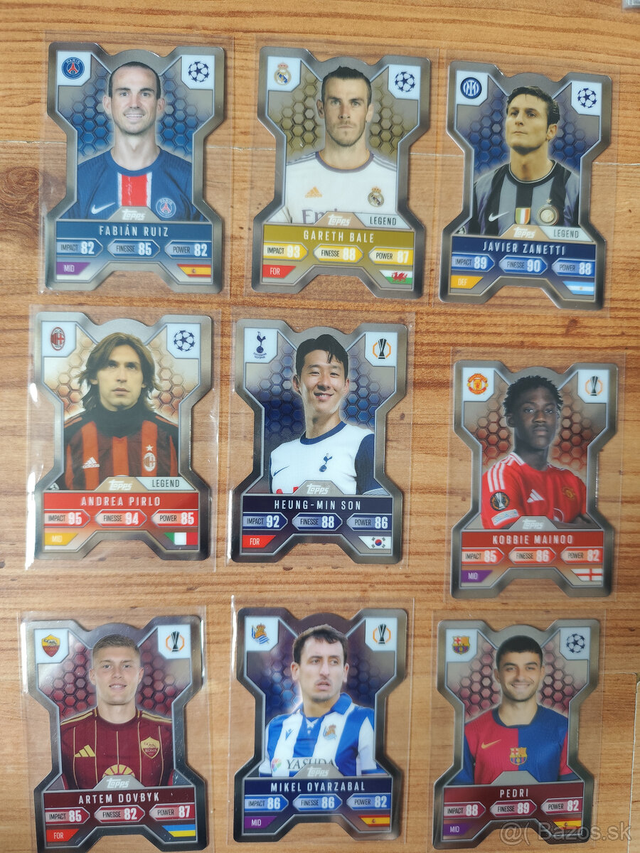 Futbalové kartičky Match Attax 2024/25 EXTRA - Chrome X