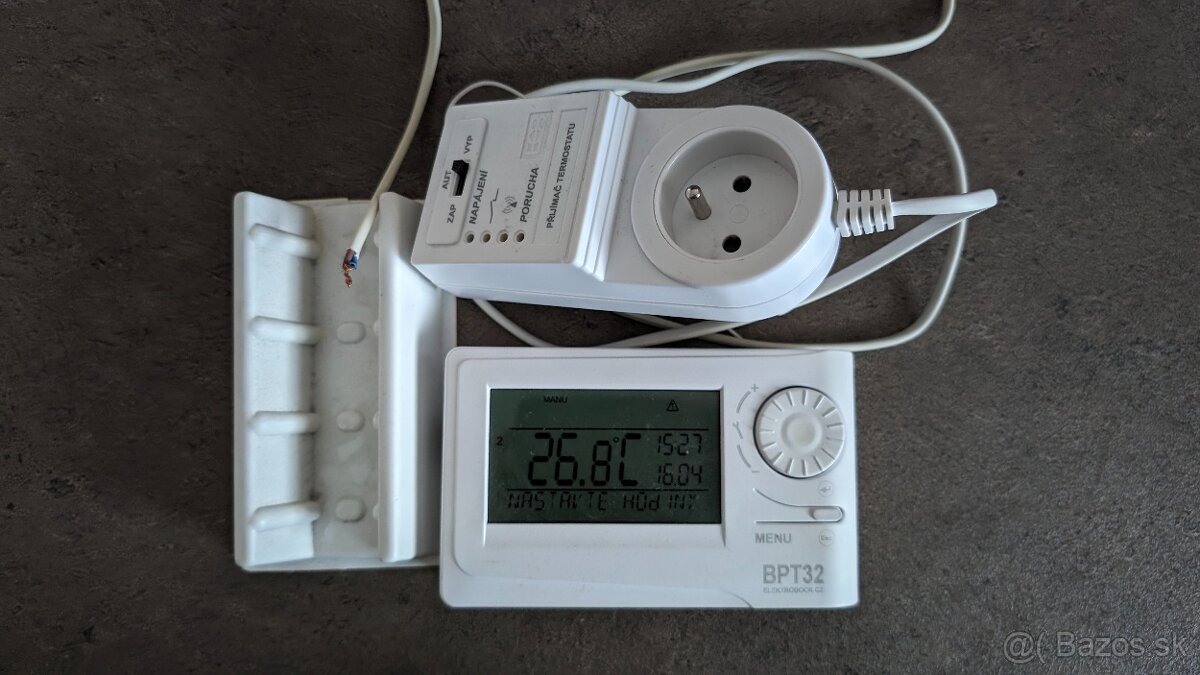 bezdrôtový termostat - Elektrobock BPT32
