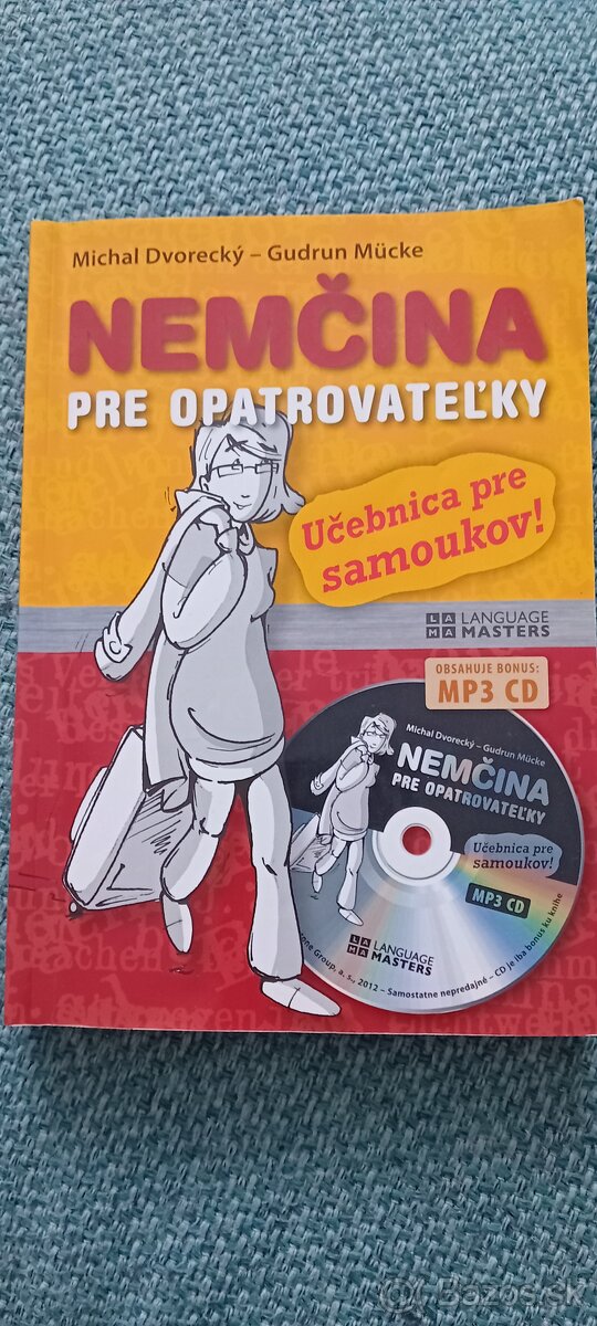 Nemčina pre opatrovateľky aj CD