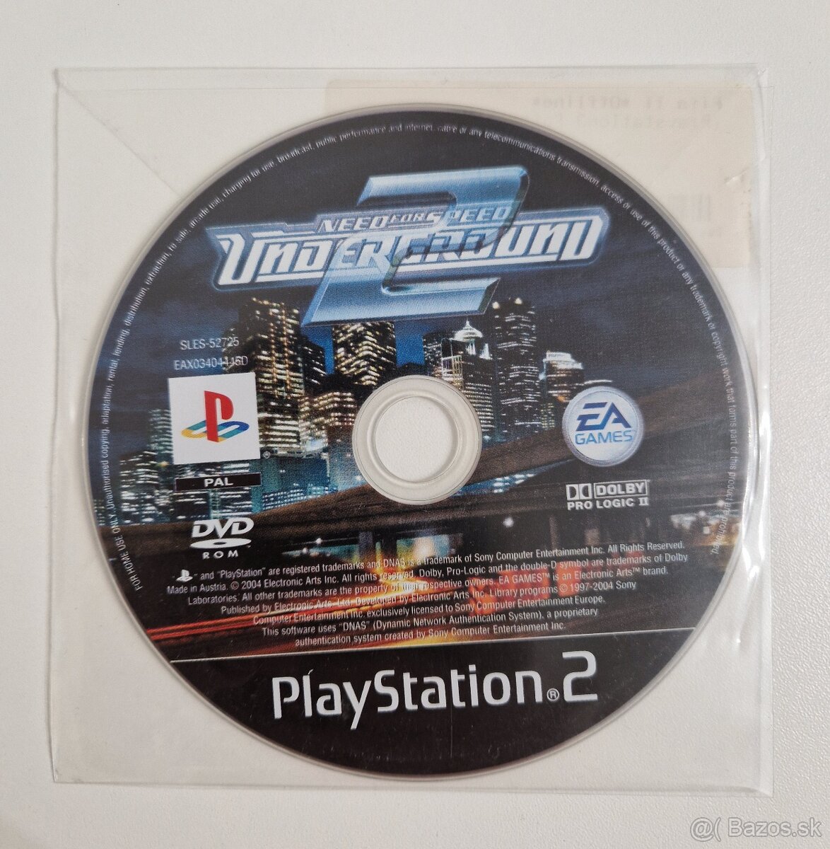 Need for Speed Underground 2 PS2