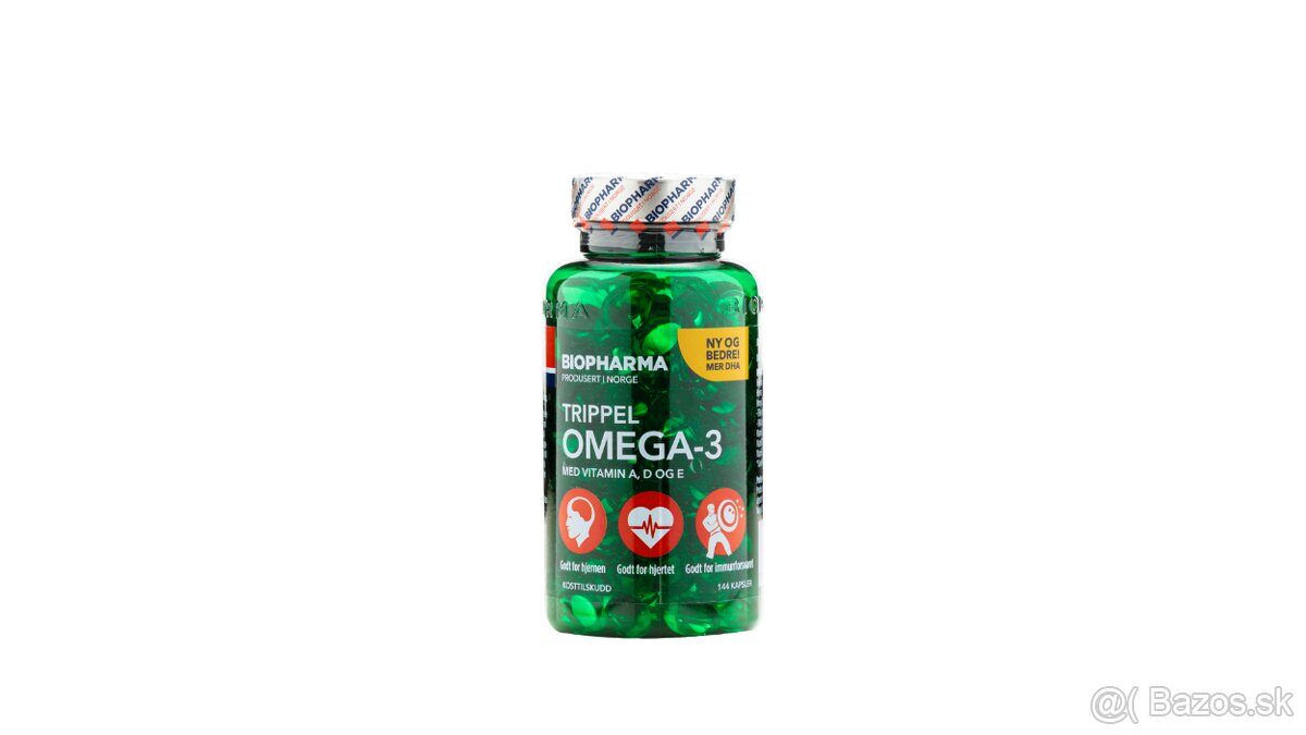 Nórske živočíšne omega 3 (75 dňové balenie)