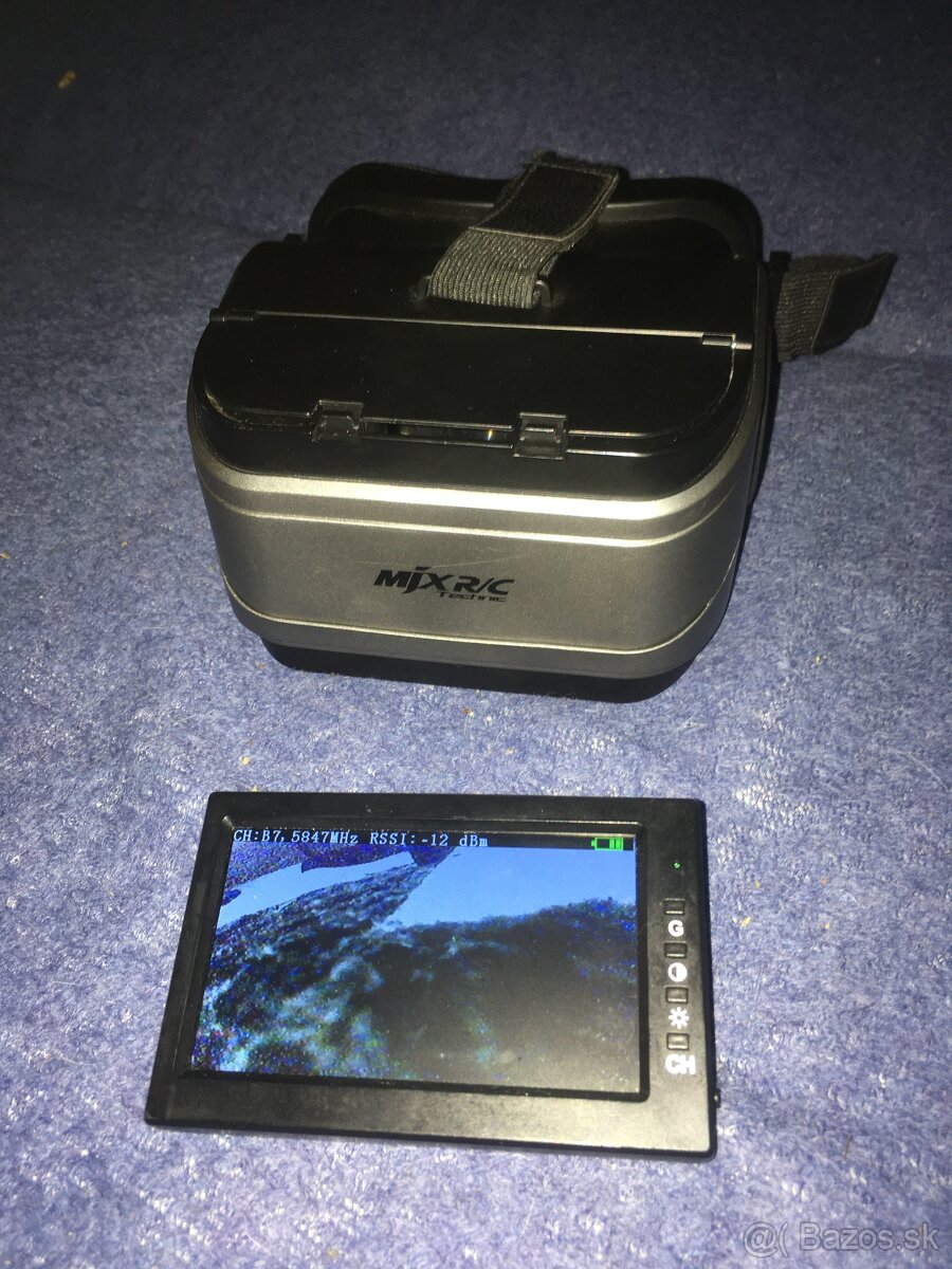 Dron Headset- MjX G3 5.8G FPV goggles + MjX D43 FPV monitor