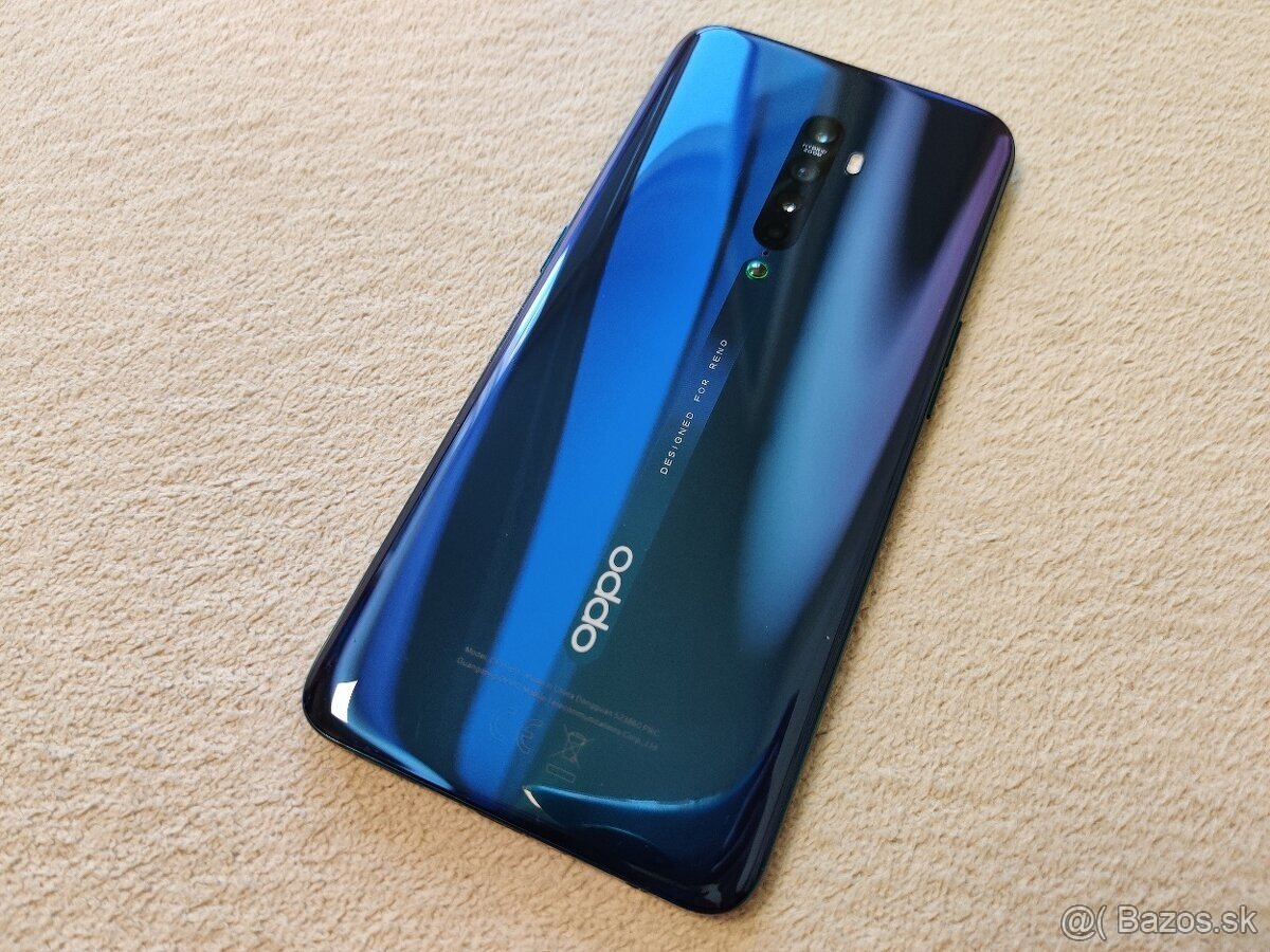 Oppo Reno 2..   8gb/256gb.   Modrozelená metalíza.