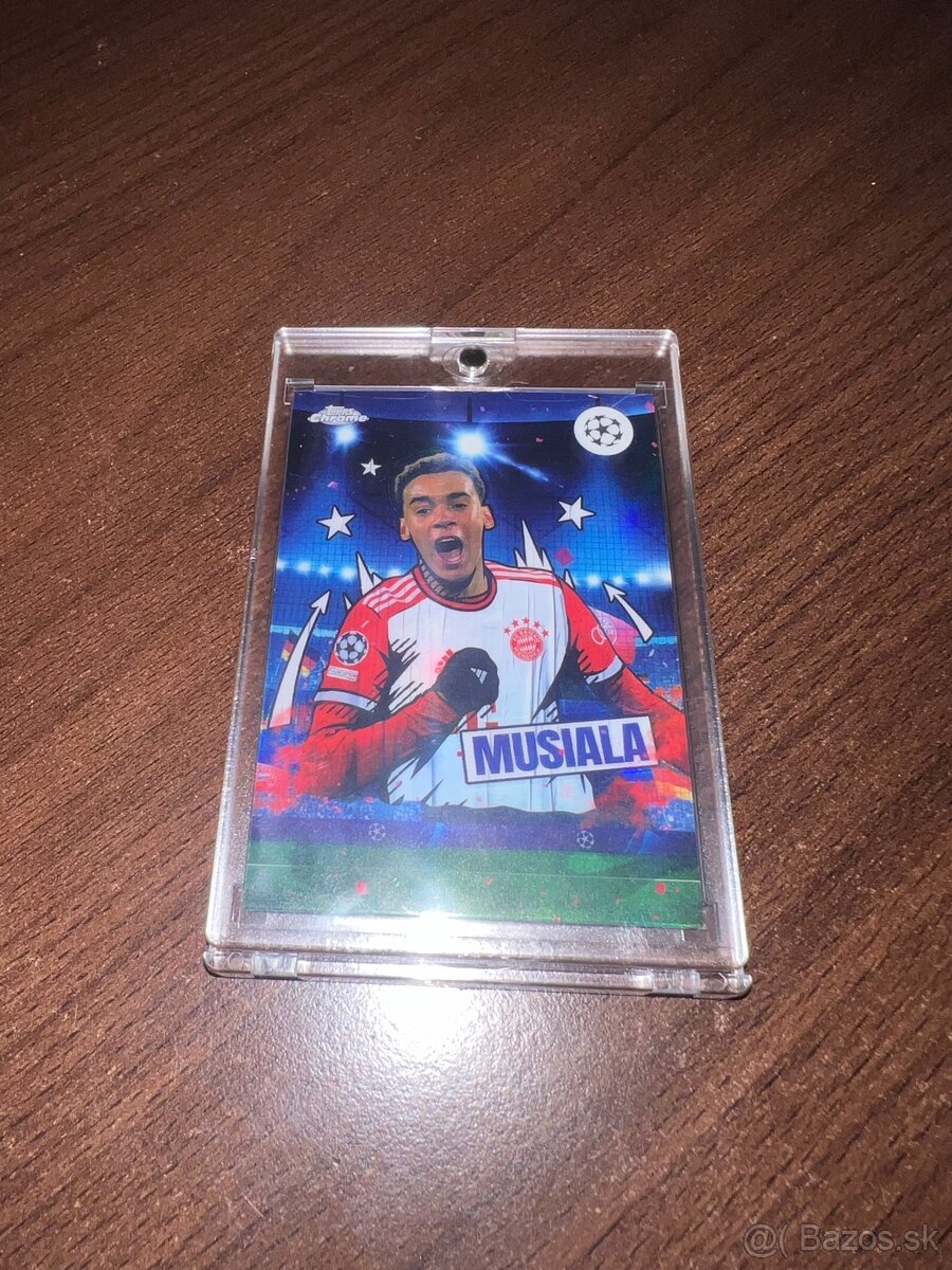 Topps chrome Yamal musiala ssp case hit