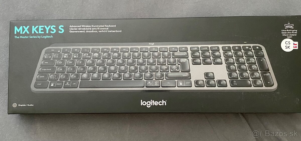 Klávesnica MX KEYS S Logitech