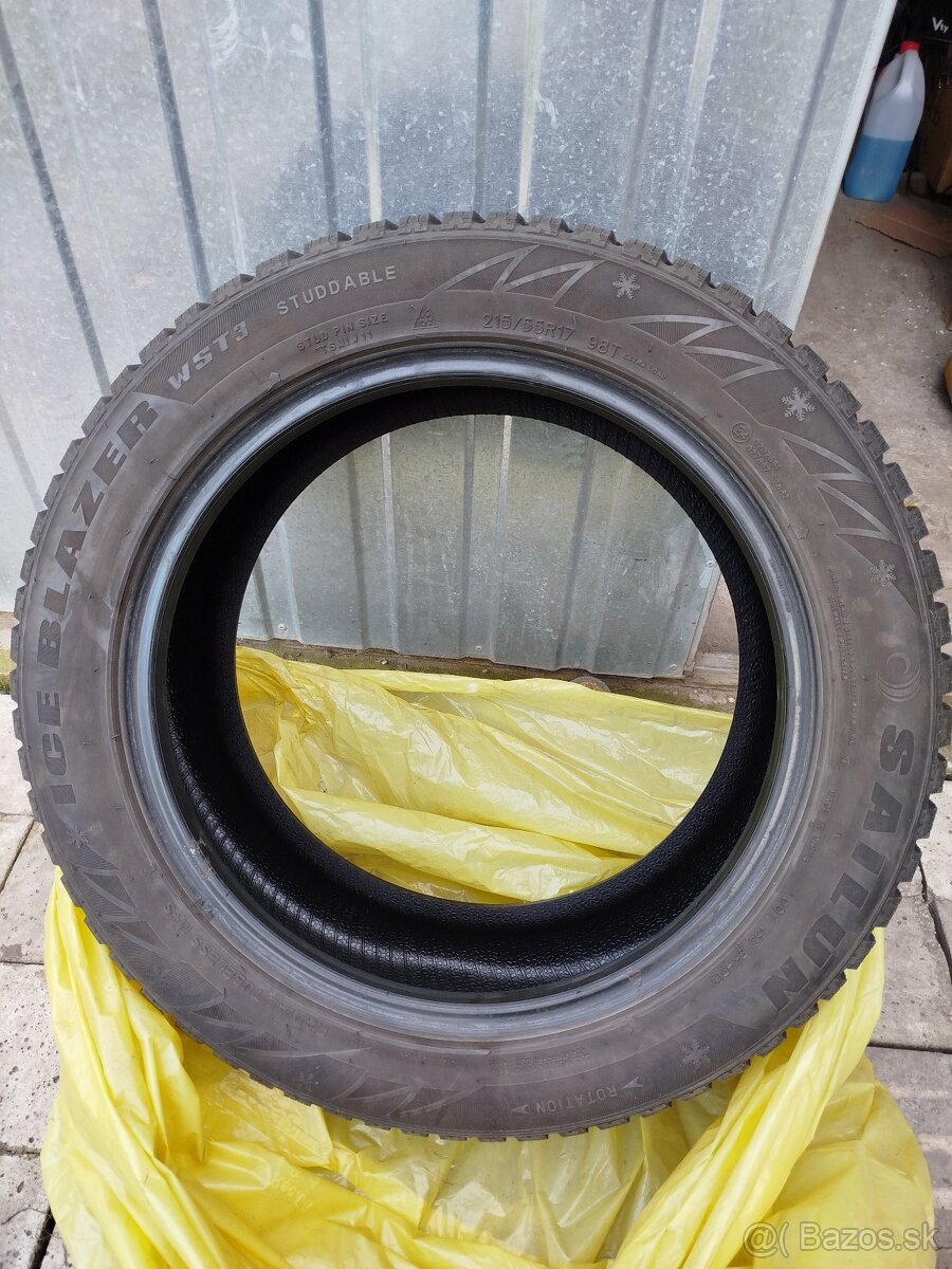 zimné pneumatiky 215/55/r17