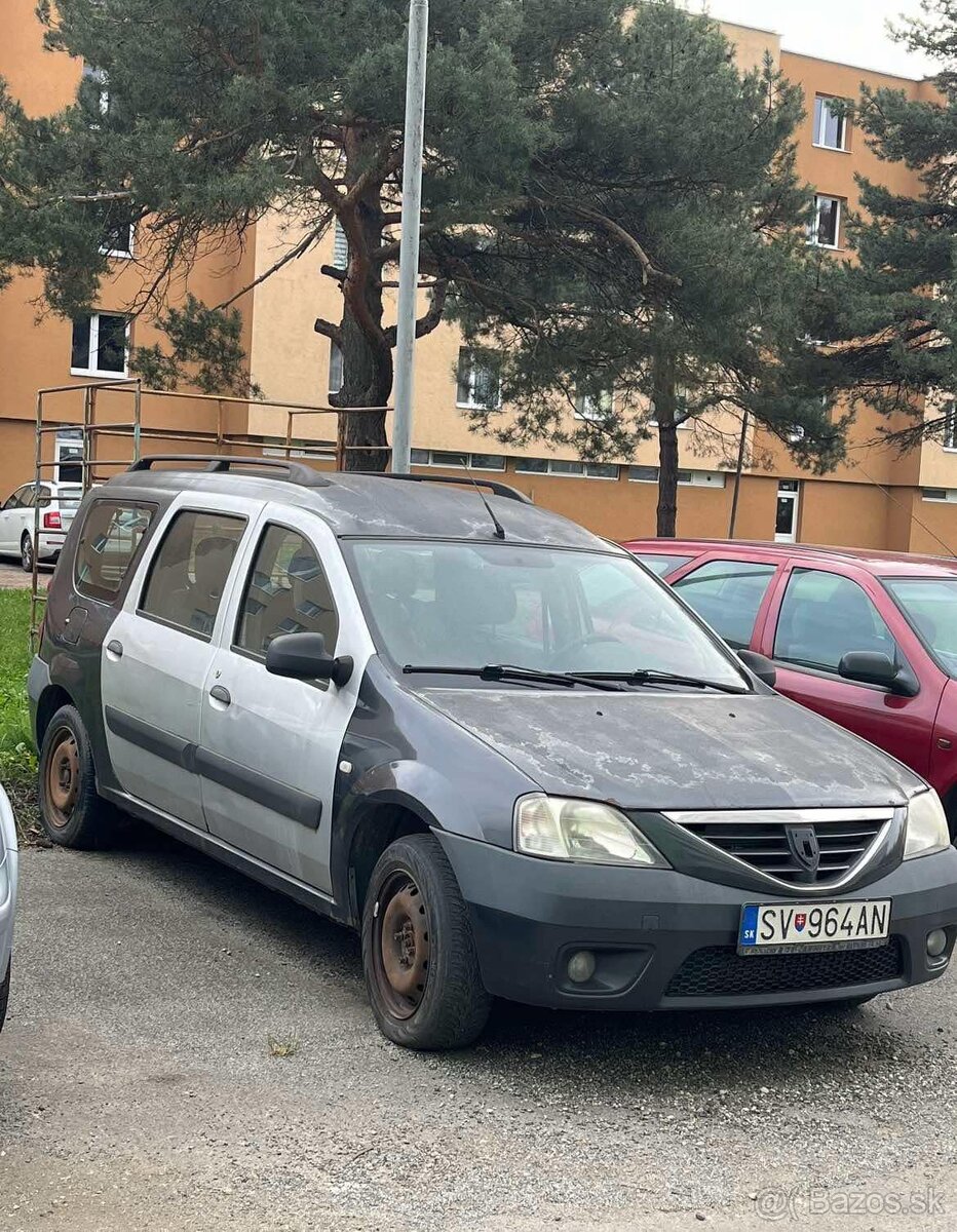 Dacia Logan MCV 2007, 1.5 dCi 7m 50kW / 70k M5