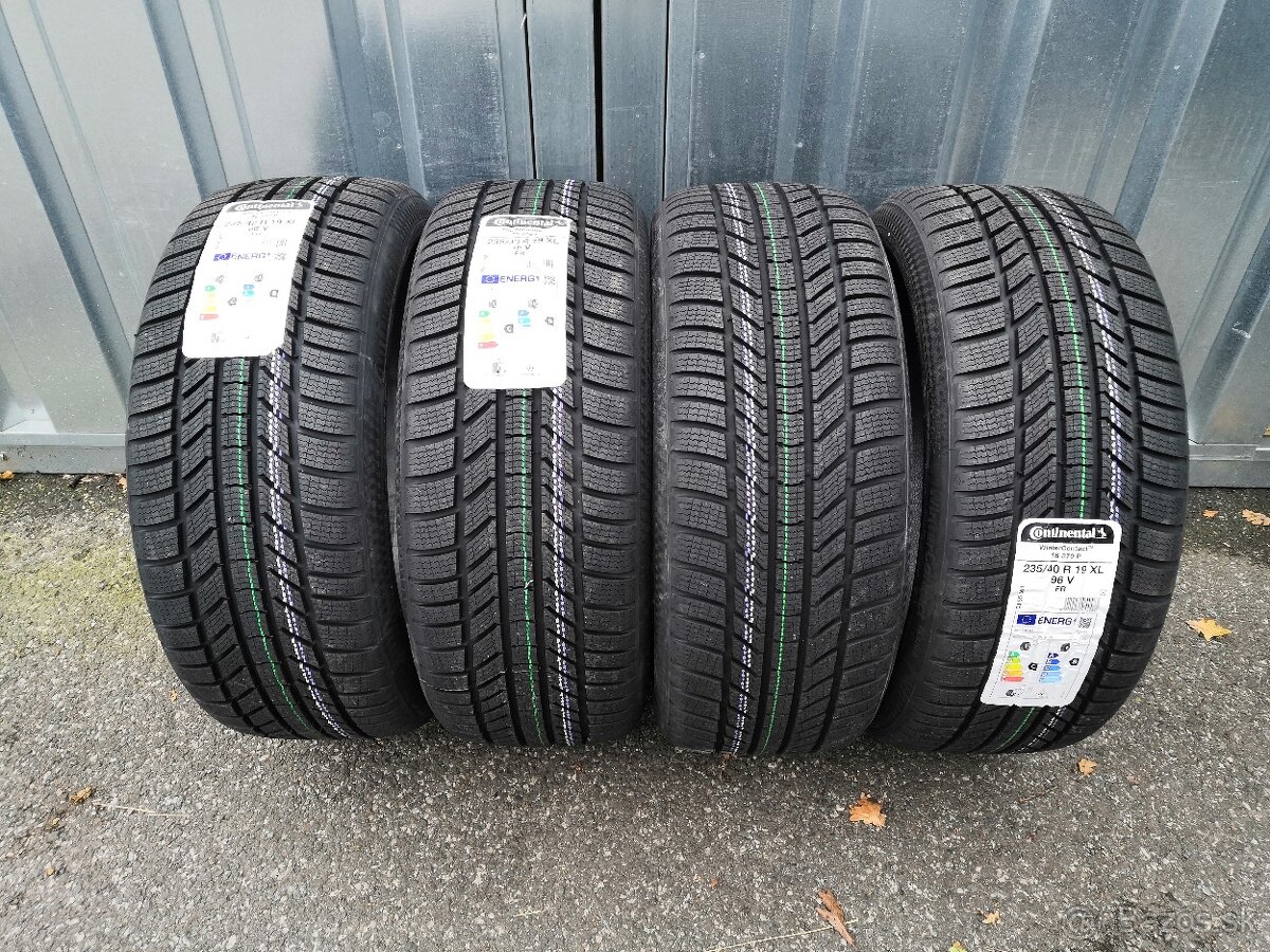 Nové zimní pneu Continental TS870 235/40 R19