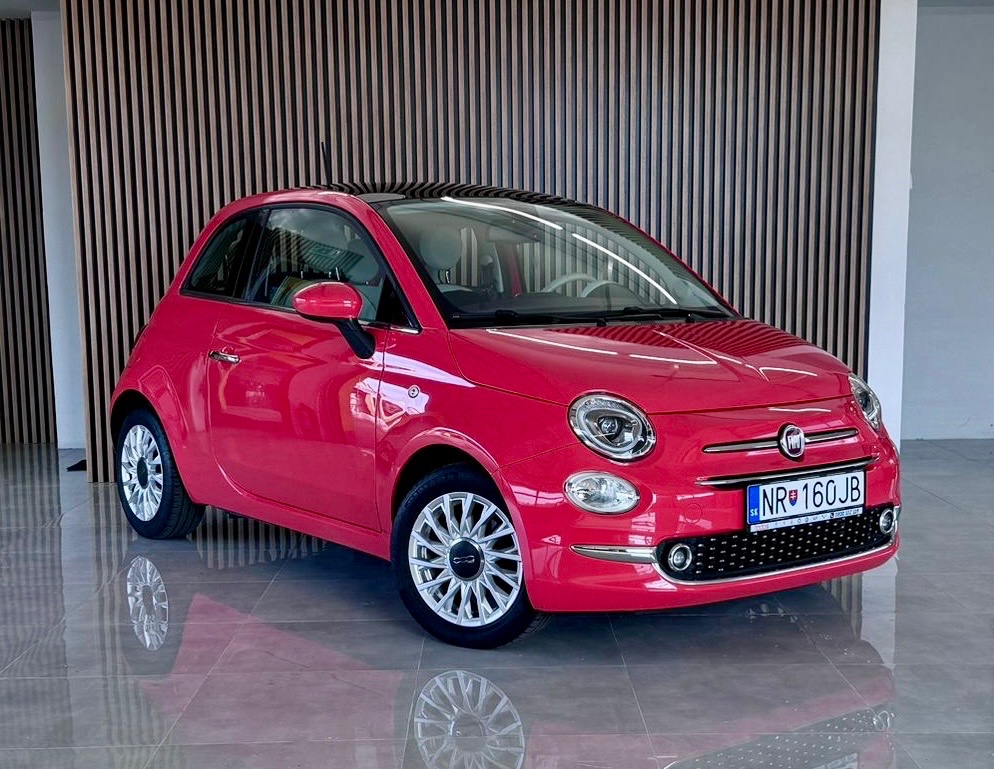 Fiat 500 1.2 benzín Automat 2017 Facelift / Slovák