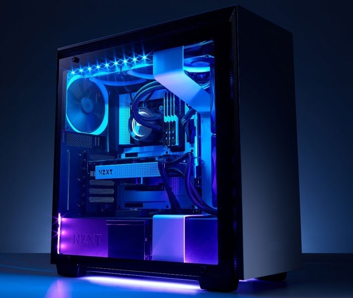 NZXT H400i/AER RGB2 140 /hue underglow