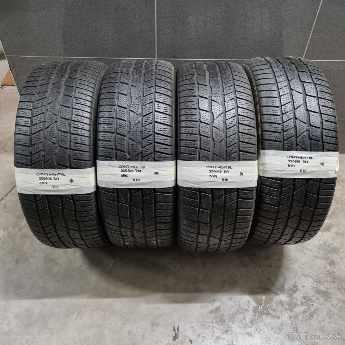 Zimné pneumatiky 235/45 R19 CONTINENTAL DOT3017