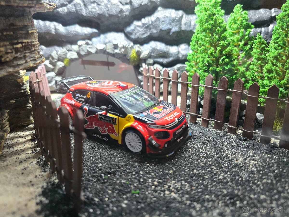 Diorama WRC citroen C4 LAPPI