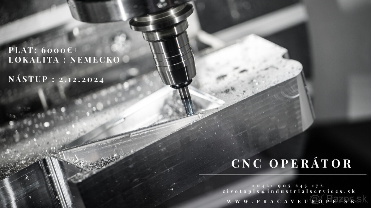 CNC OPERÁTOR