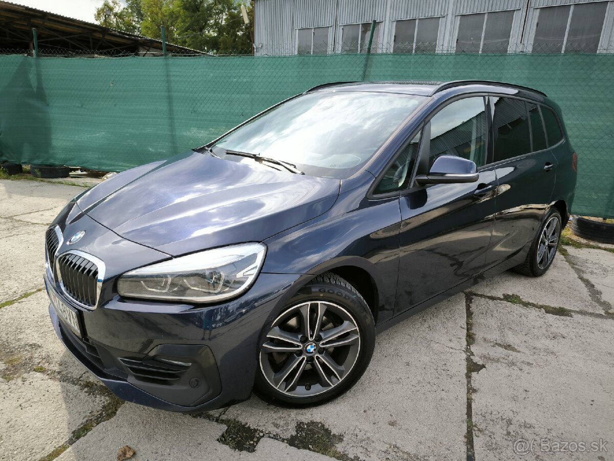 BMW 216i Gran Tourer benzín 5/2019 160t.km 7-miest