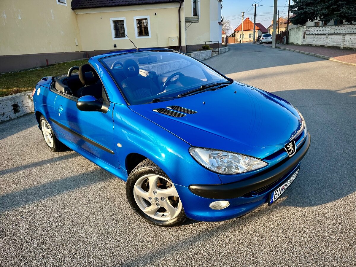 Peugeot 206 CC 1.6 16V Kabriolet Blue Racing Edition Sport