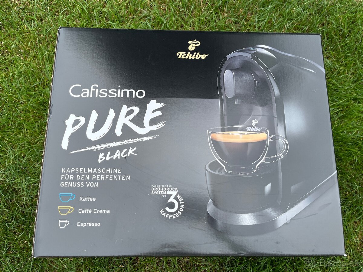 Predam Novy kavovar Tchibo Cafessimo pure black