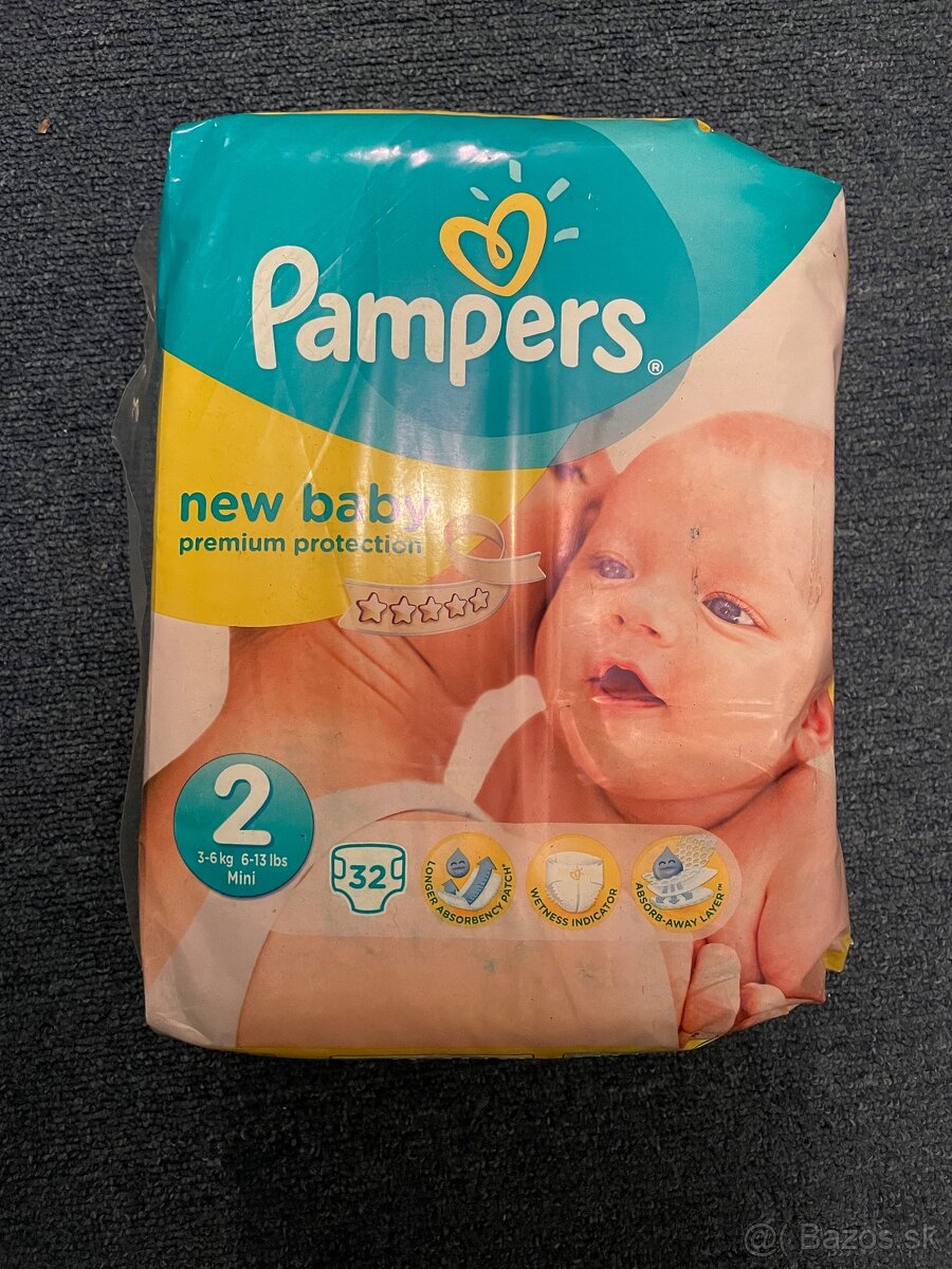 Plienky Pampers 2