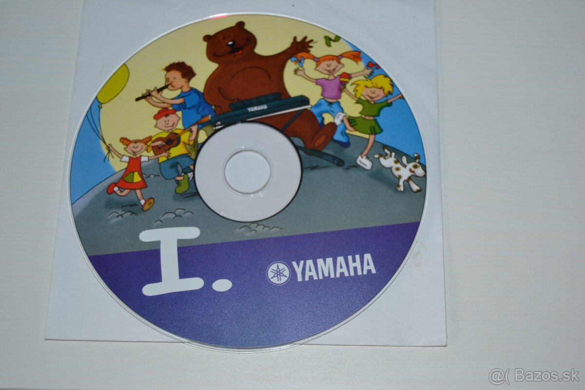 Hudobné CD s pesničkami YAMAHA I.