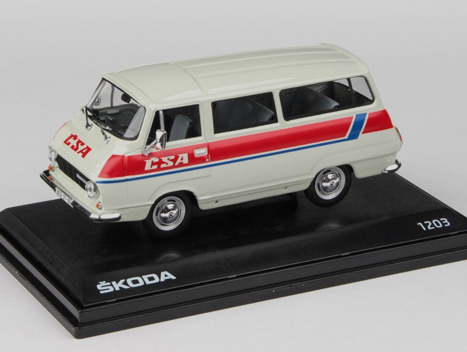 Model Škoda 1203 ČSA (Československé aerolínie), 1:43 Abrex