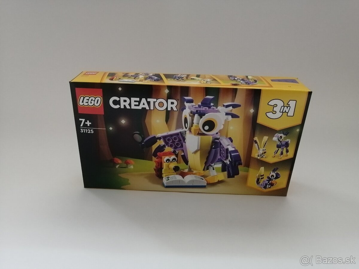 Nabízím Lego Creator 31125 Zvířátka z lesa Nové