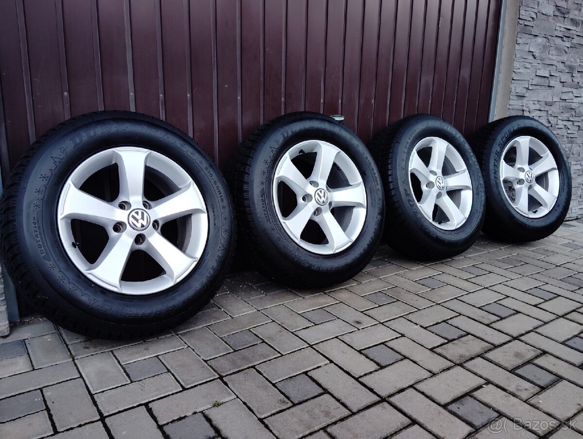 Zimná sada 5x112 215/65 R16 Volkswagen Tiguan