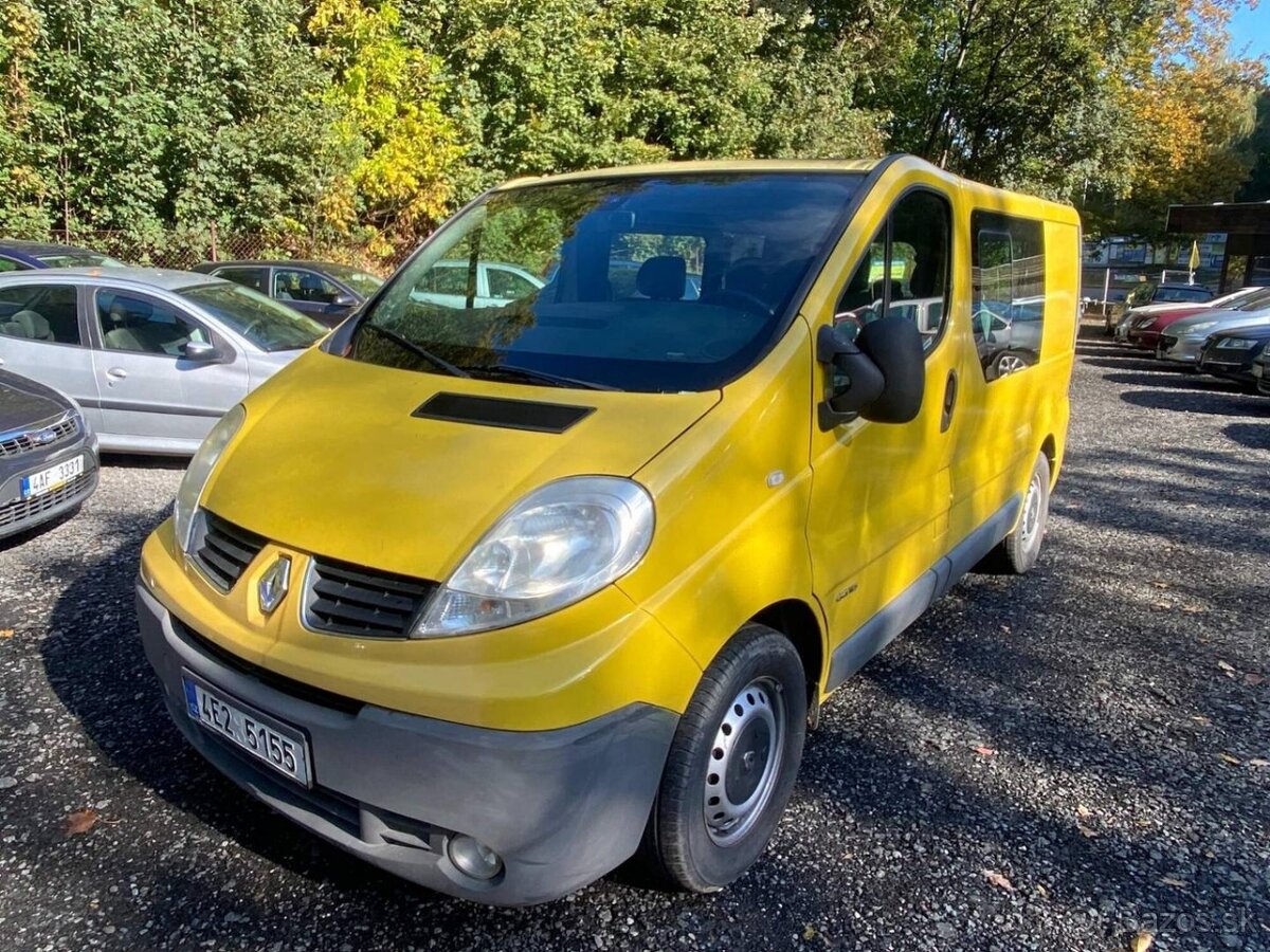 Renault Trafic 2.0dci 84kW klimatizace nové ČR STK 10/2026