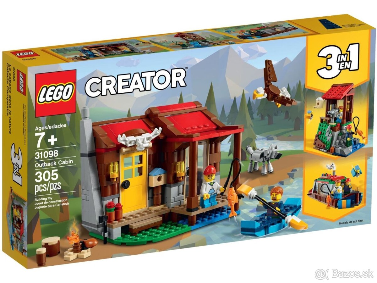 LEGO Creator 31098 - Chatka v pustatine