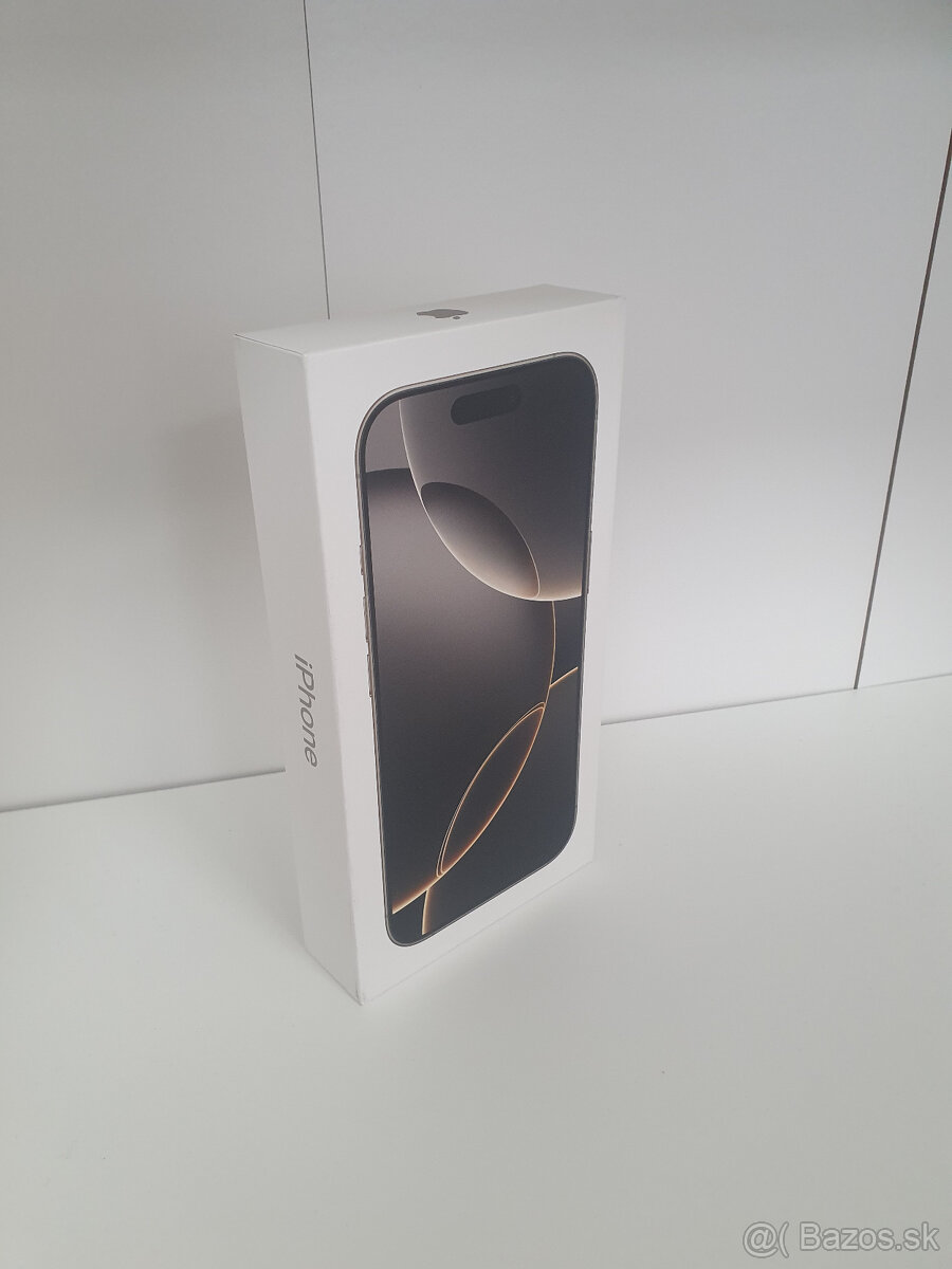 iPhone 16 Pro 128GB - Natural Titanium