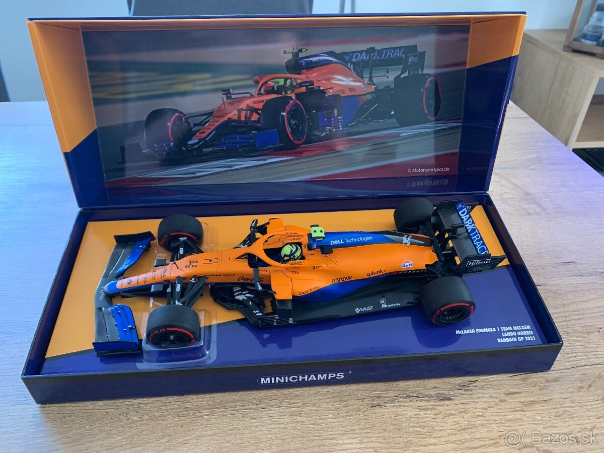 Lando Norris 1:18 model