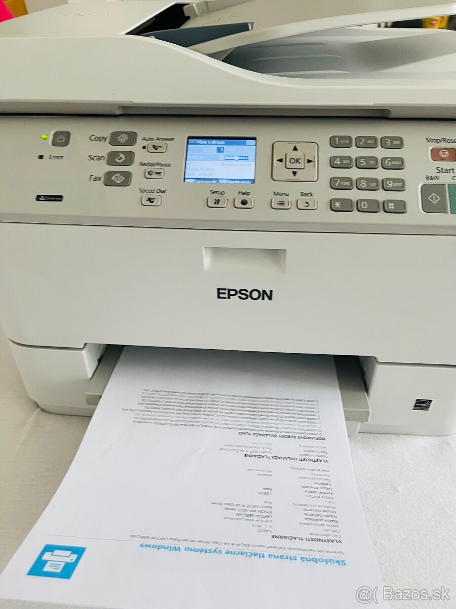 Tlačiareň EPSON WP-4525 - farebná