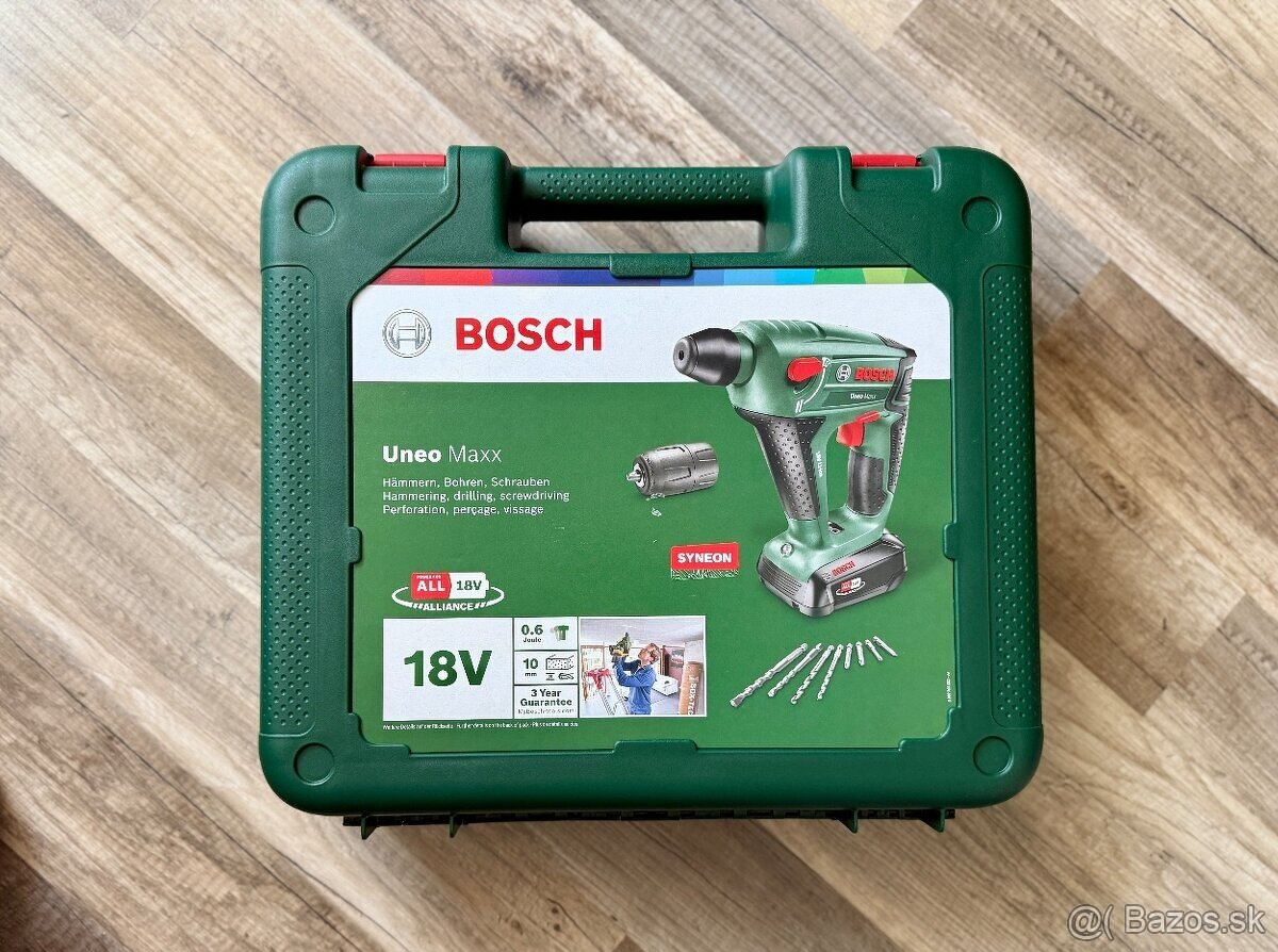 Predám vŕtacie kladivo BOSCH Uneo Maxx 18V