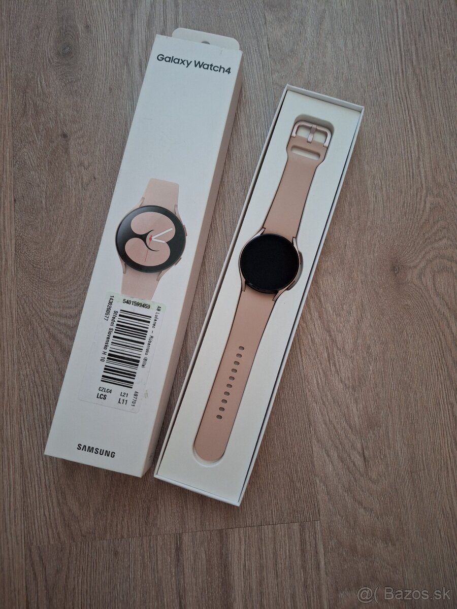 Samsung Galaxy Watch 4 ružovo-zlaté
