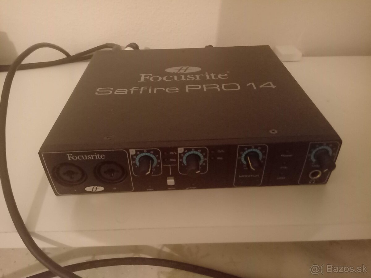 Zvuková karta Focusrite Saffire Pro 14