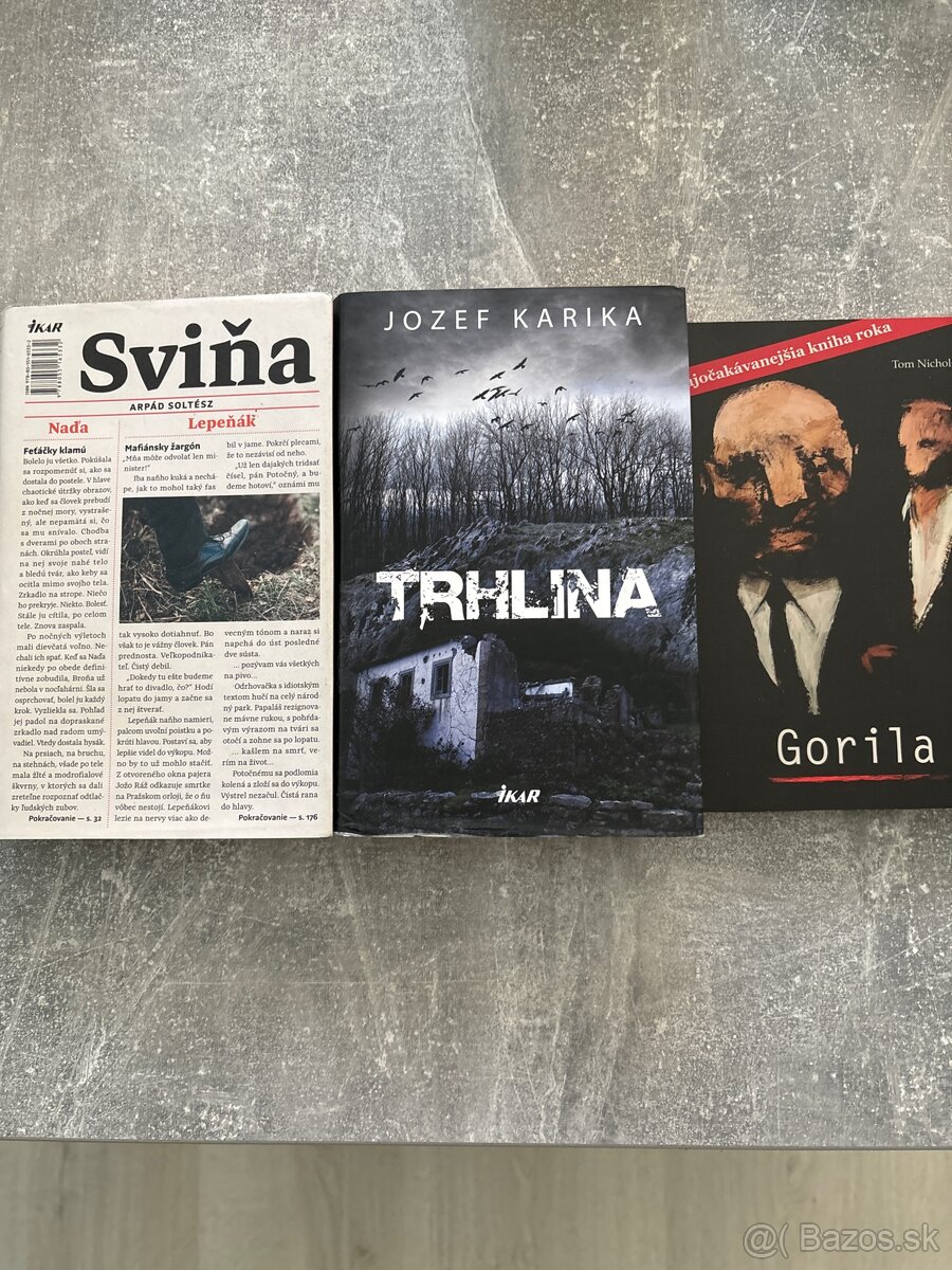 Trhlina , Sviňa , Gorila