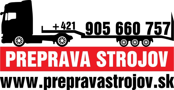 Preprava strojov, nadrozmerná preprava, podvalník, plato