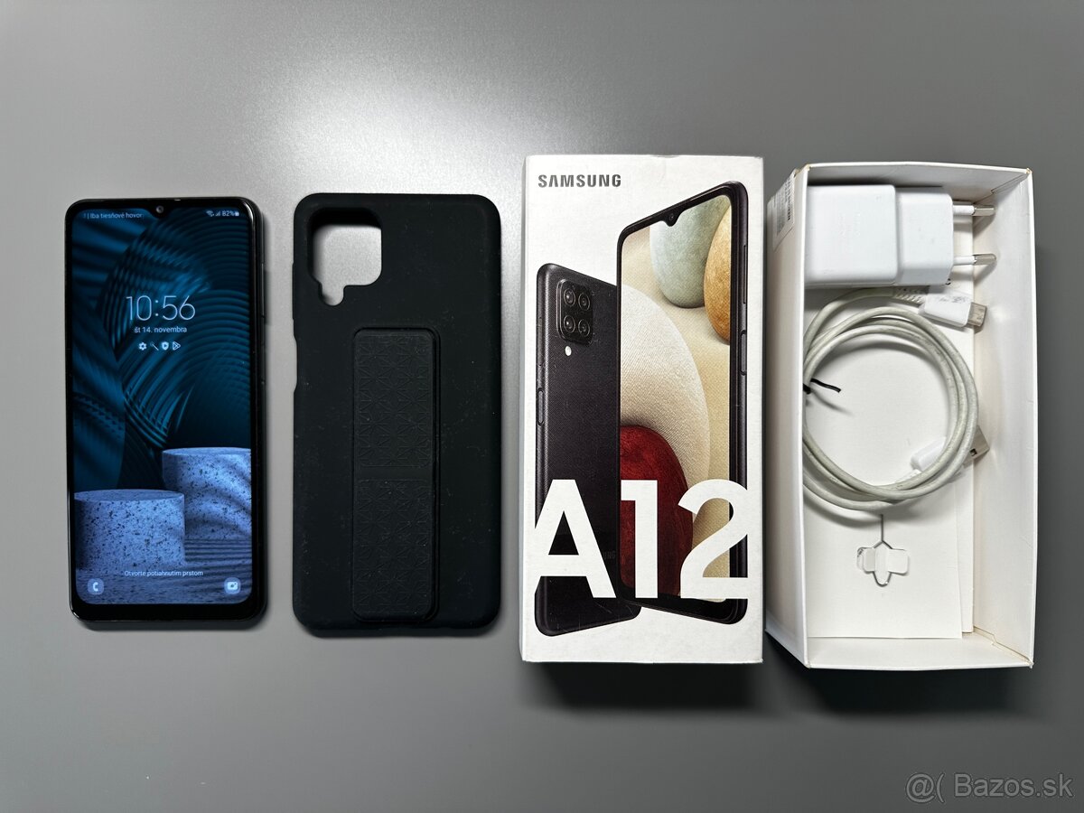 Samsung Galaxy A12 32GB - cierny